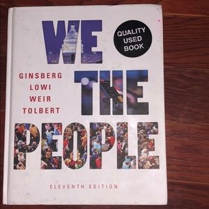 We the people by Ginsberg 11th edition